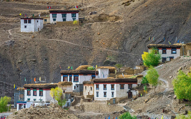 Manali Spiti Valley Package mud village1