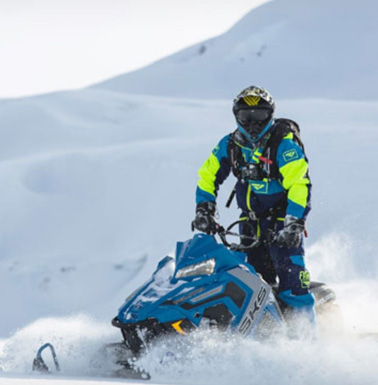 snow scooter in manali